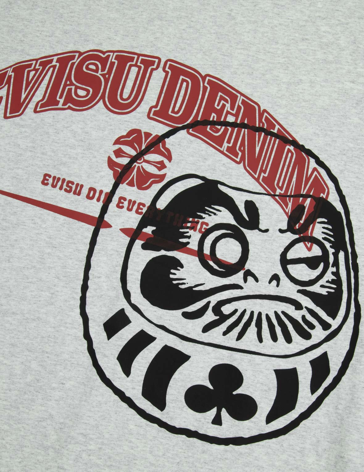 LOGO AND GAMING DARUMA PRINT RELAX FIT T-SHIRT - 7