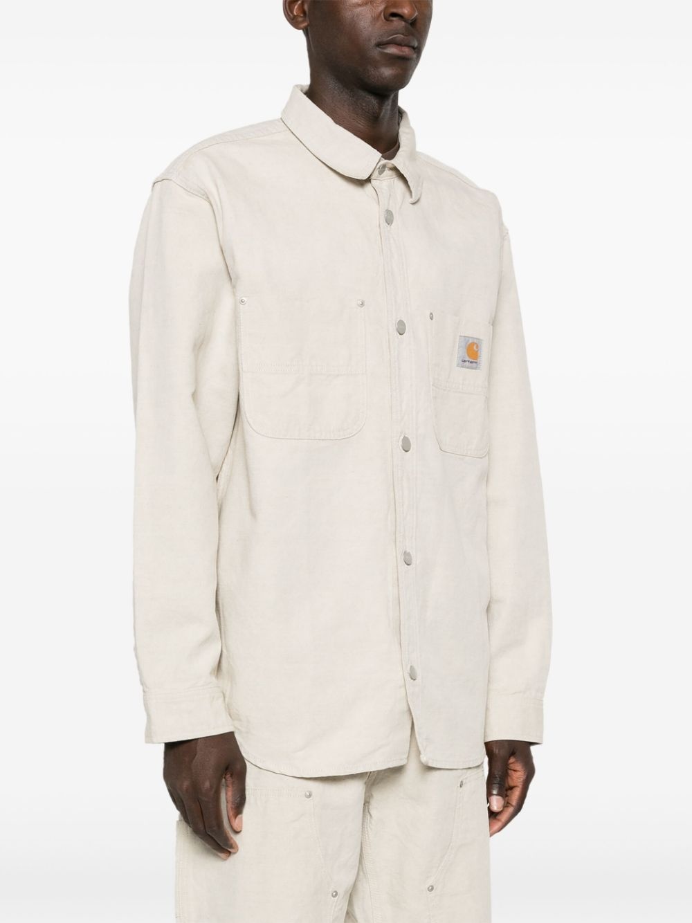 Walter canvas overshirt - 3