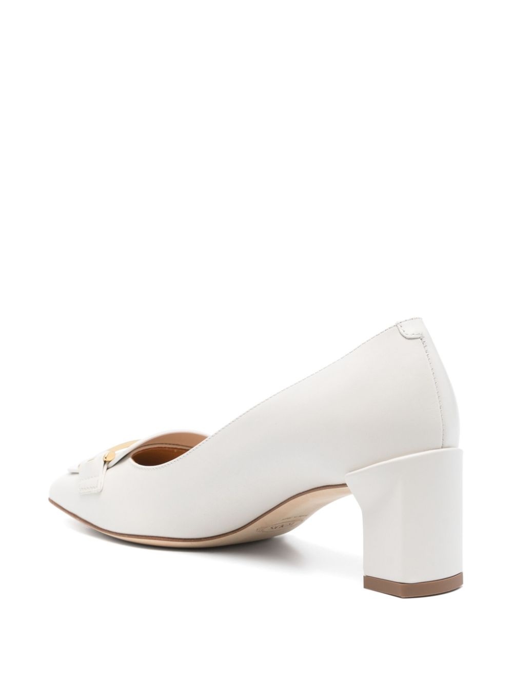 50mm leather pumps - 3