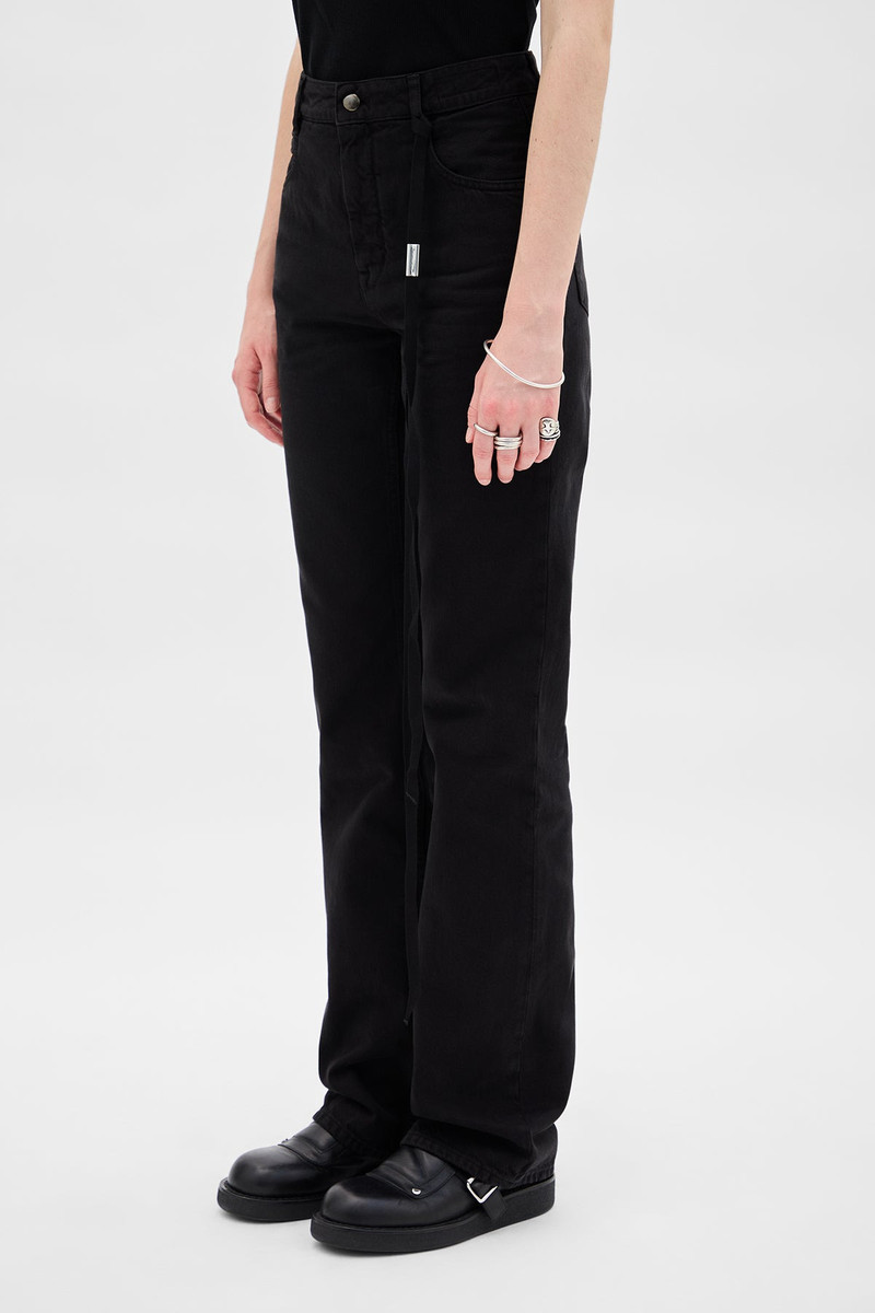 Ann Demeulemeester Ona 5 Pocket Flared Trousers outlook