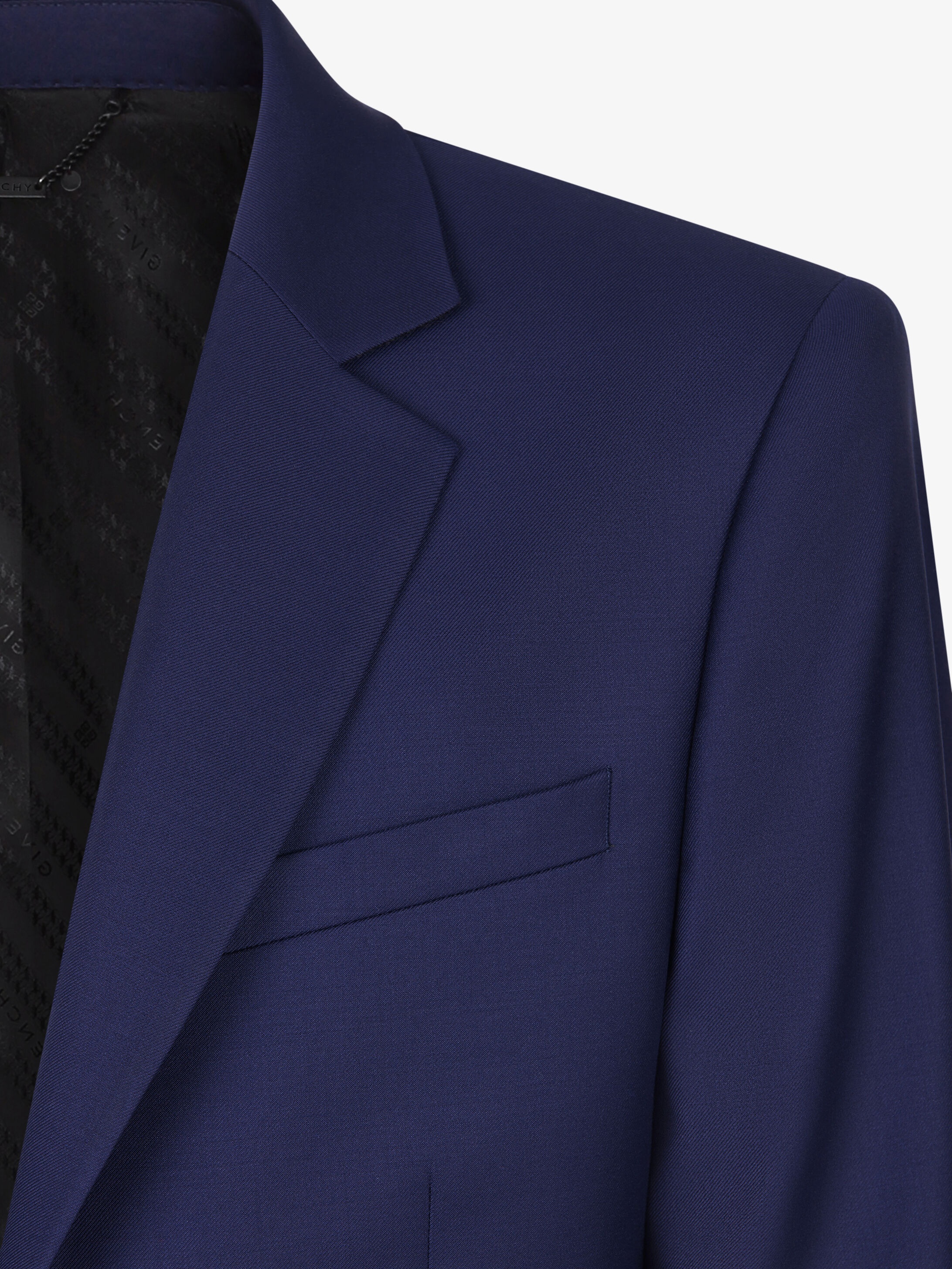 Slim fit suit in lightweight wool - 6