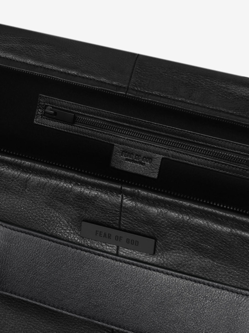 Leather Large Shell Bag 4