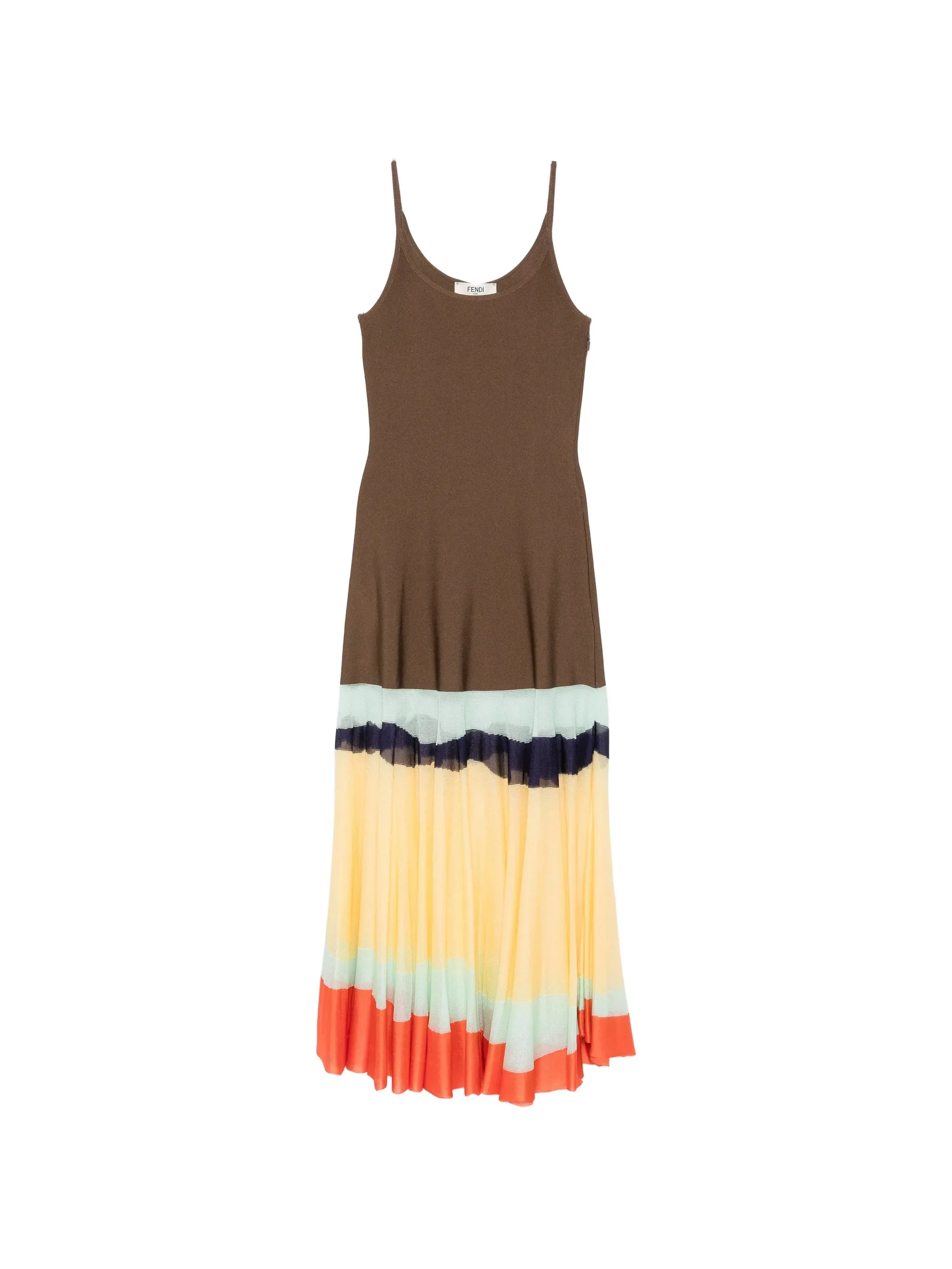 Fendi Striped Maxi Dress - 1
