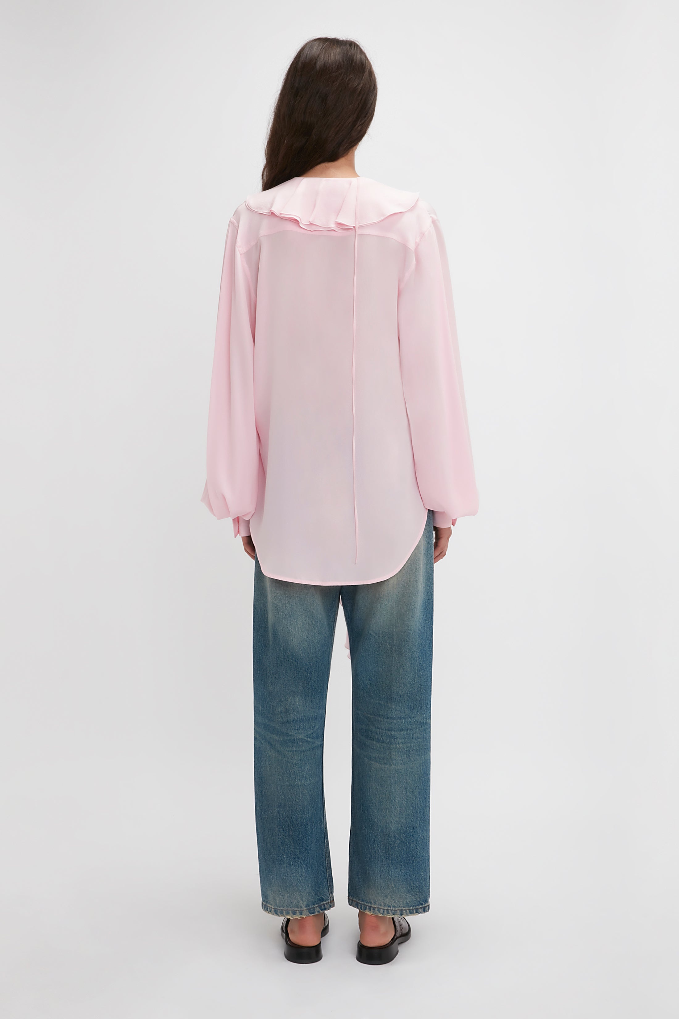 Romantic Blouse In Orchid - 4