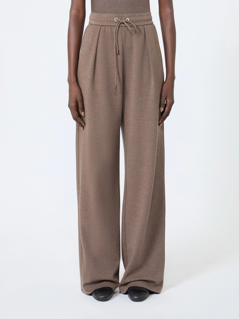 DANCING Jersey and cotton trousers - MUD 3