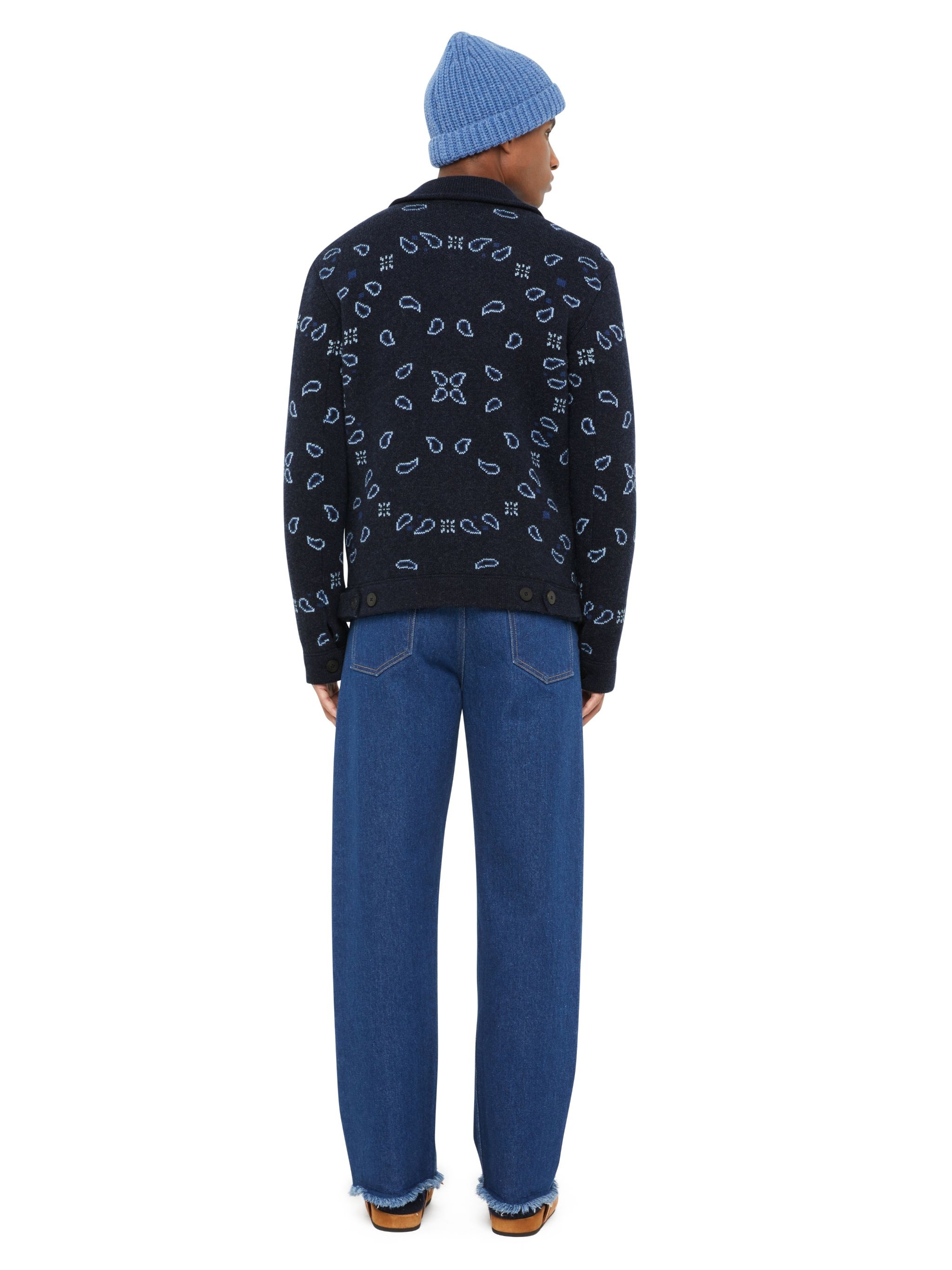 Bandana Piqué Jacquard Shirt - 6