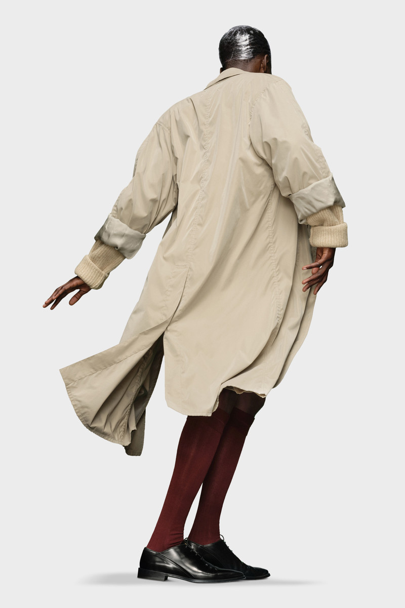 Peached cotton coat 3