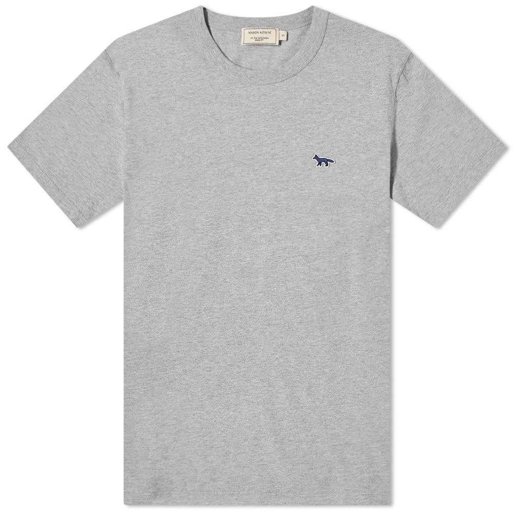 Maison Kitsuné Navy Fox Patch Classic Tee - 1