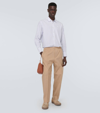 Lanvin Cotton-blend tapered pants outlook