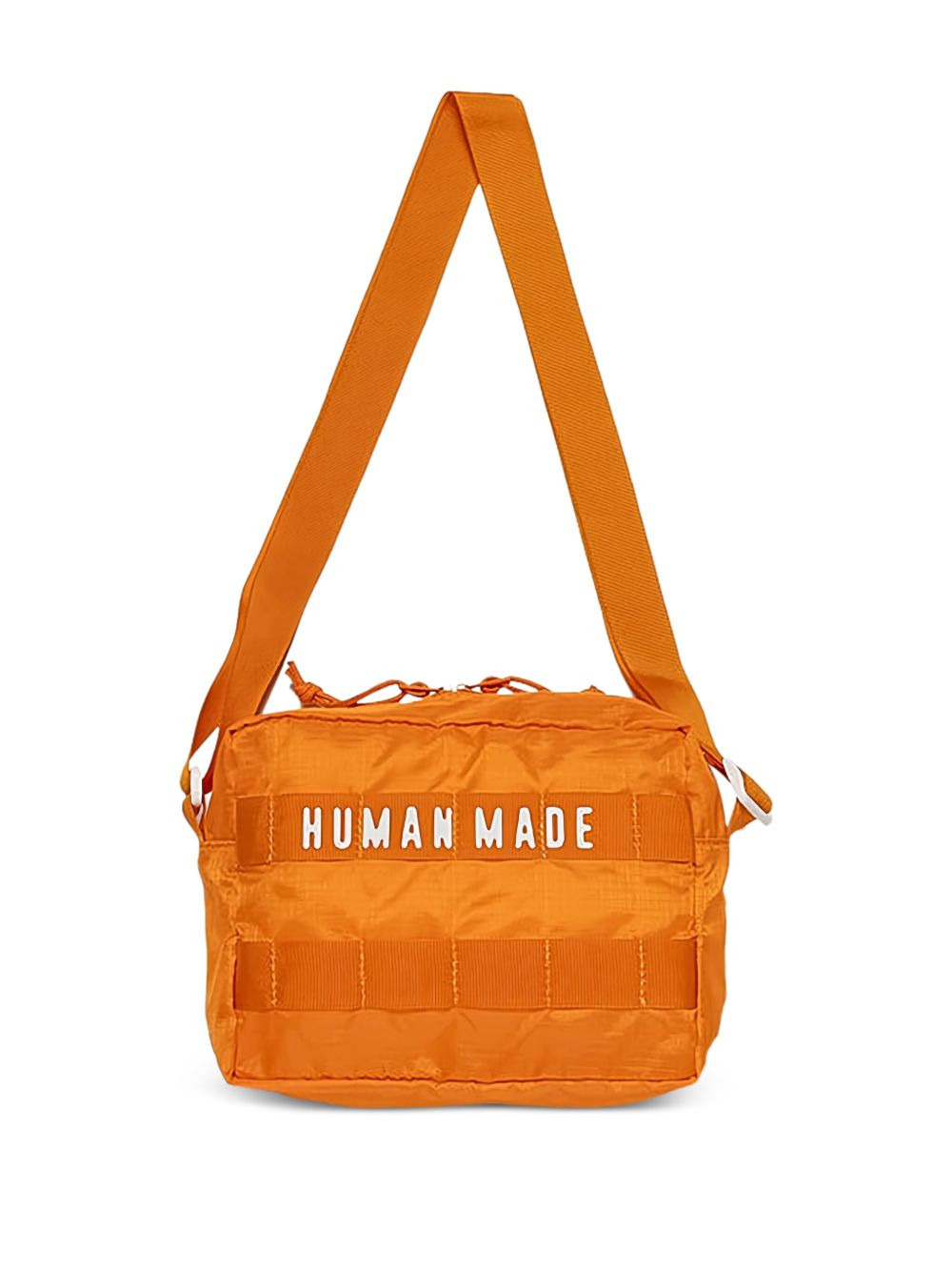 logo-print shoulder bag - 3