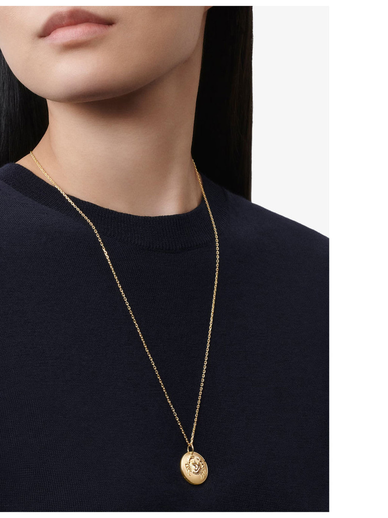 Van Cleef & Arpels Zodiaque Cancer 18ct yellow-gold medallion outlook