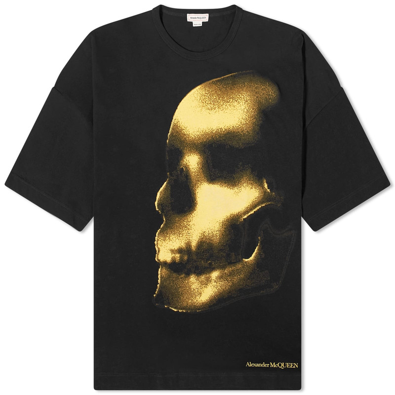 Alexander McQueen Shadow Skull Print T-Shirt 1