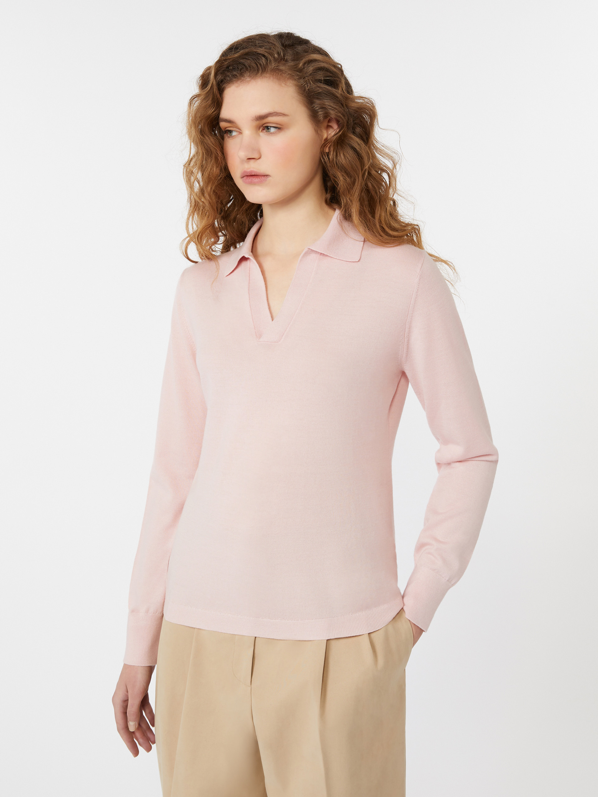 CAPPA Wool and cashmere polo shirt - 5