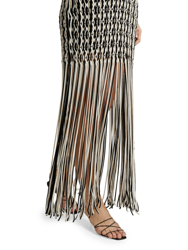 Women's Sonia Fringe Tank Maxi-Dress - Sand Multi 6