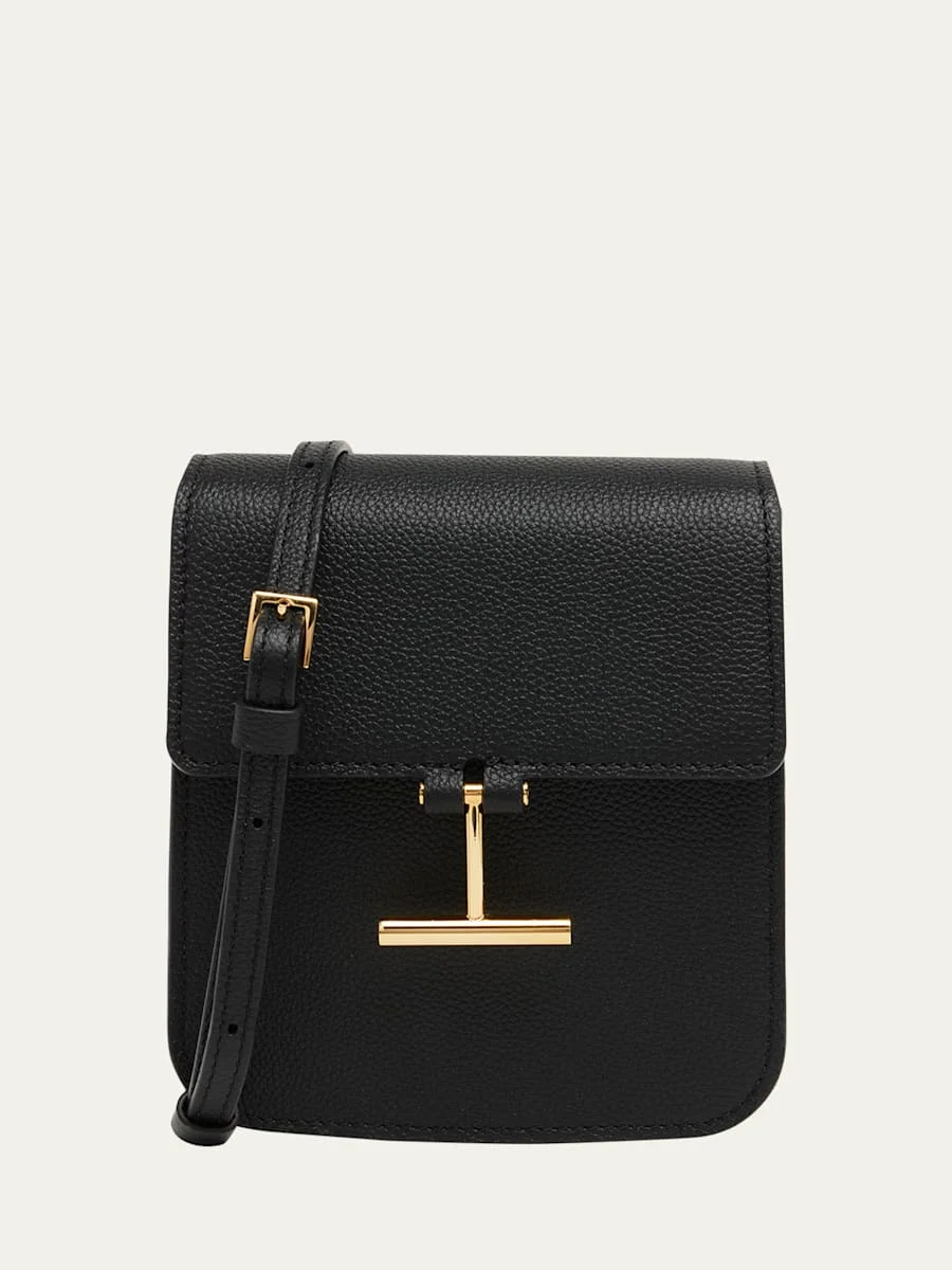 Tara Mini Crossbody Bag in Grain Leather - 1
