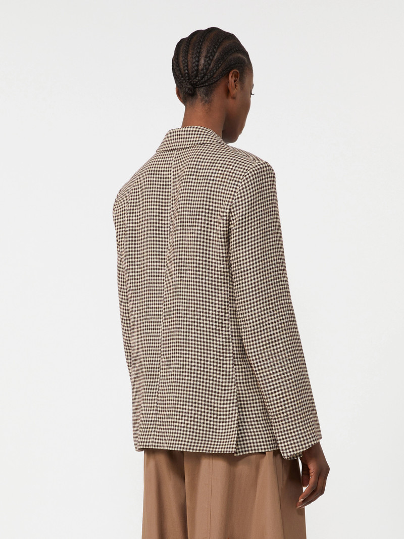 GITA Linen twill jacket - BEIGE 4