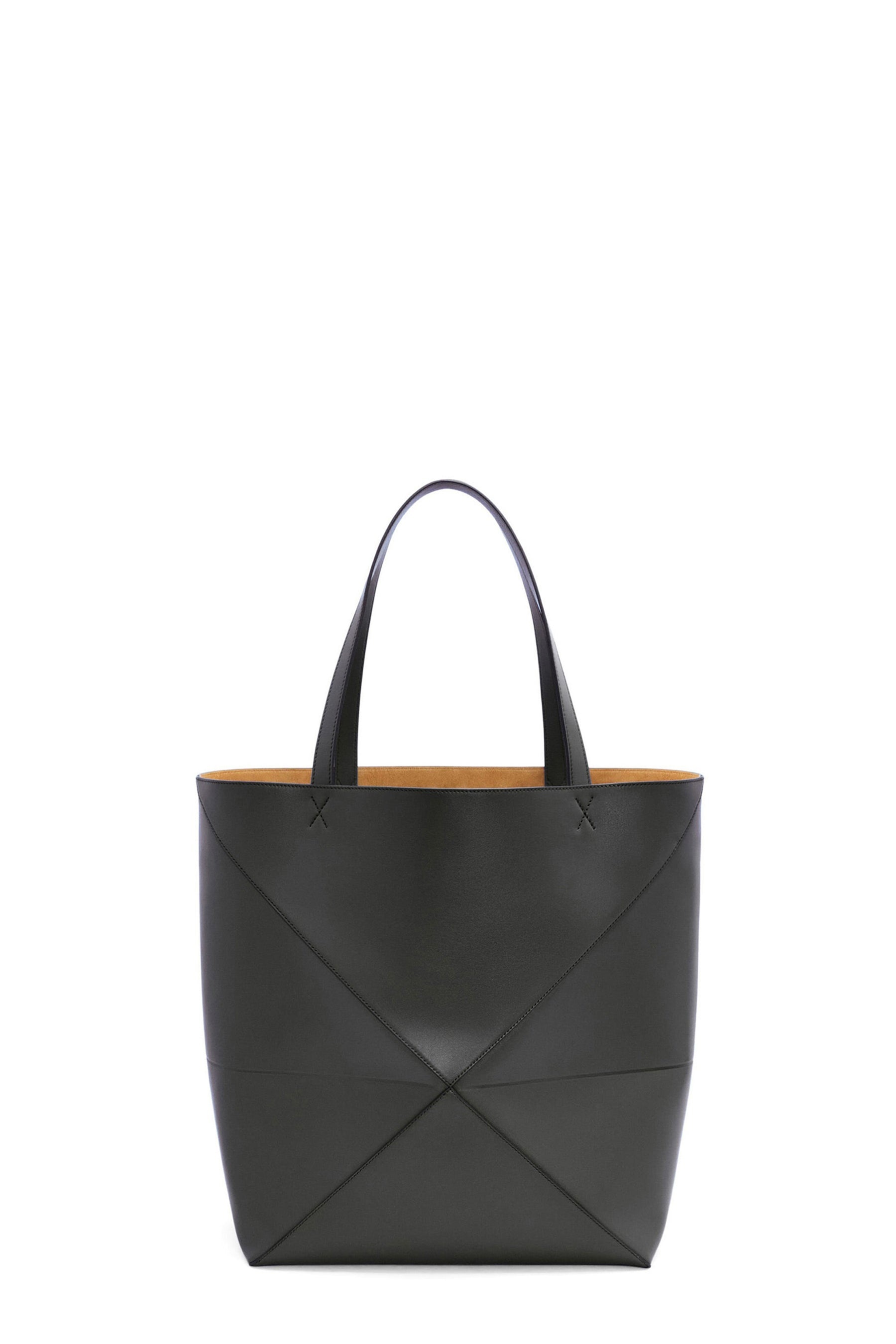 PUZZLE FOLD TOTE LARGE / BLK - 2