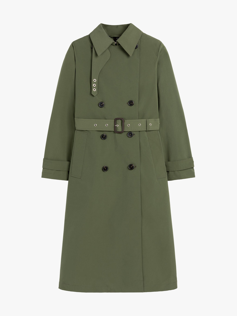 POLLY GREEN ECO DRY TRENCH COAT 1