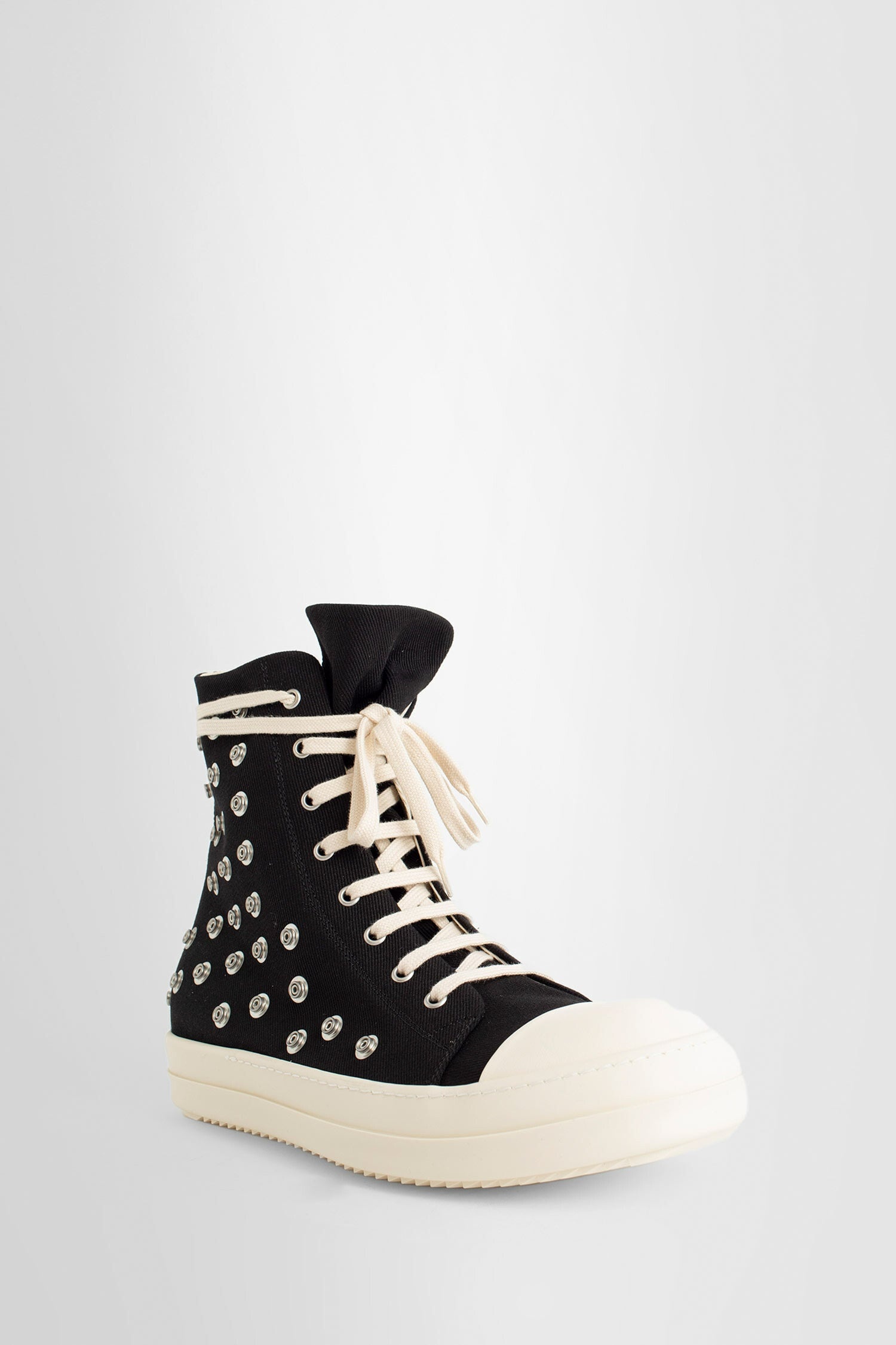 RICK OWENS MAN BLACK SNEAKERS - 2