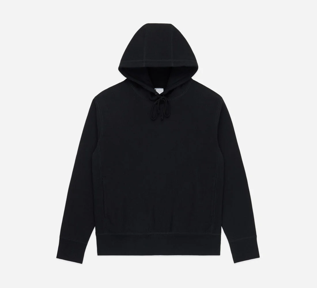 Heavyweight Pullover Hoody - Black - 1