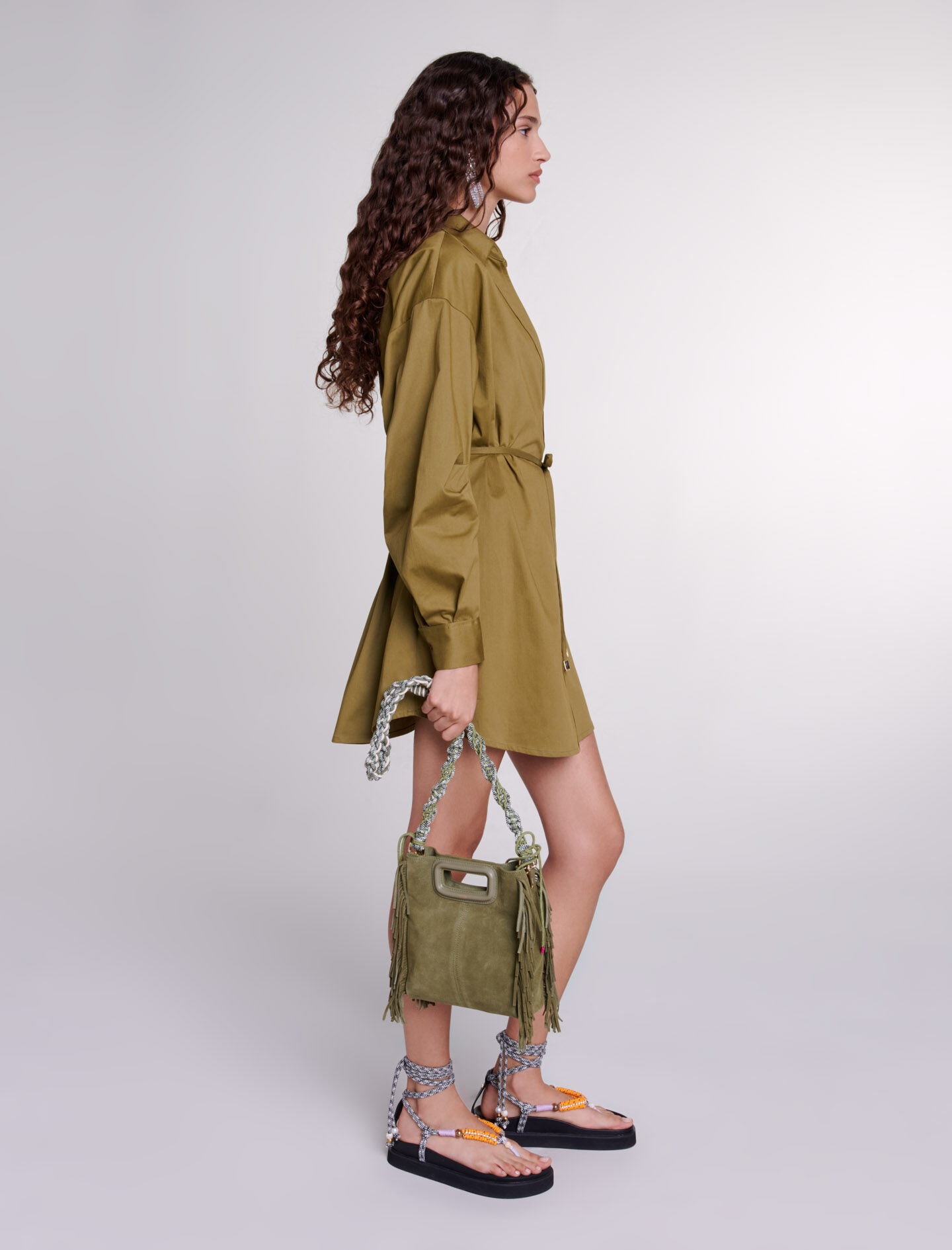Cutaway wrap dress - 3