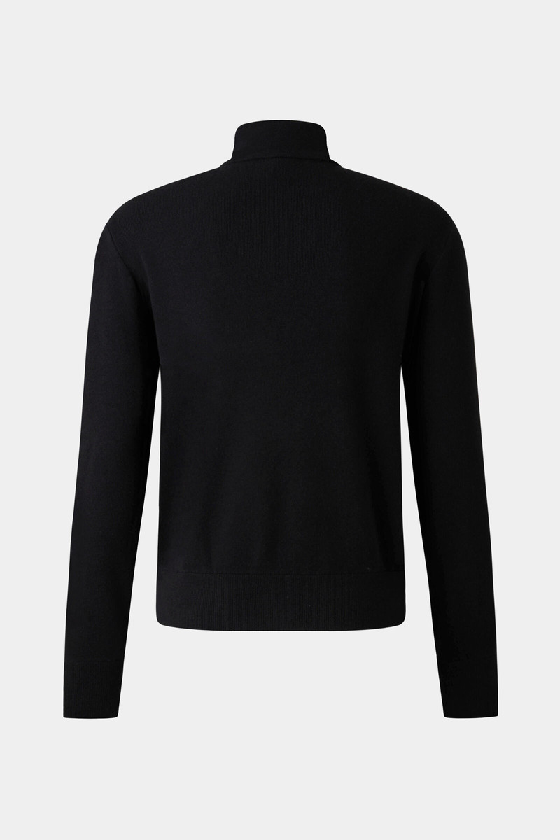 BOGNER Zisco Hybrid knit jacket in Black outlook