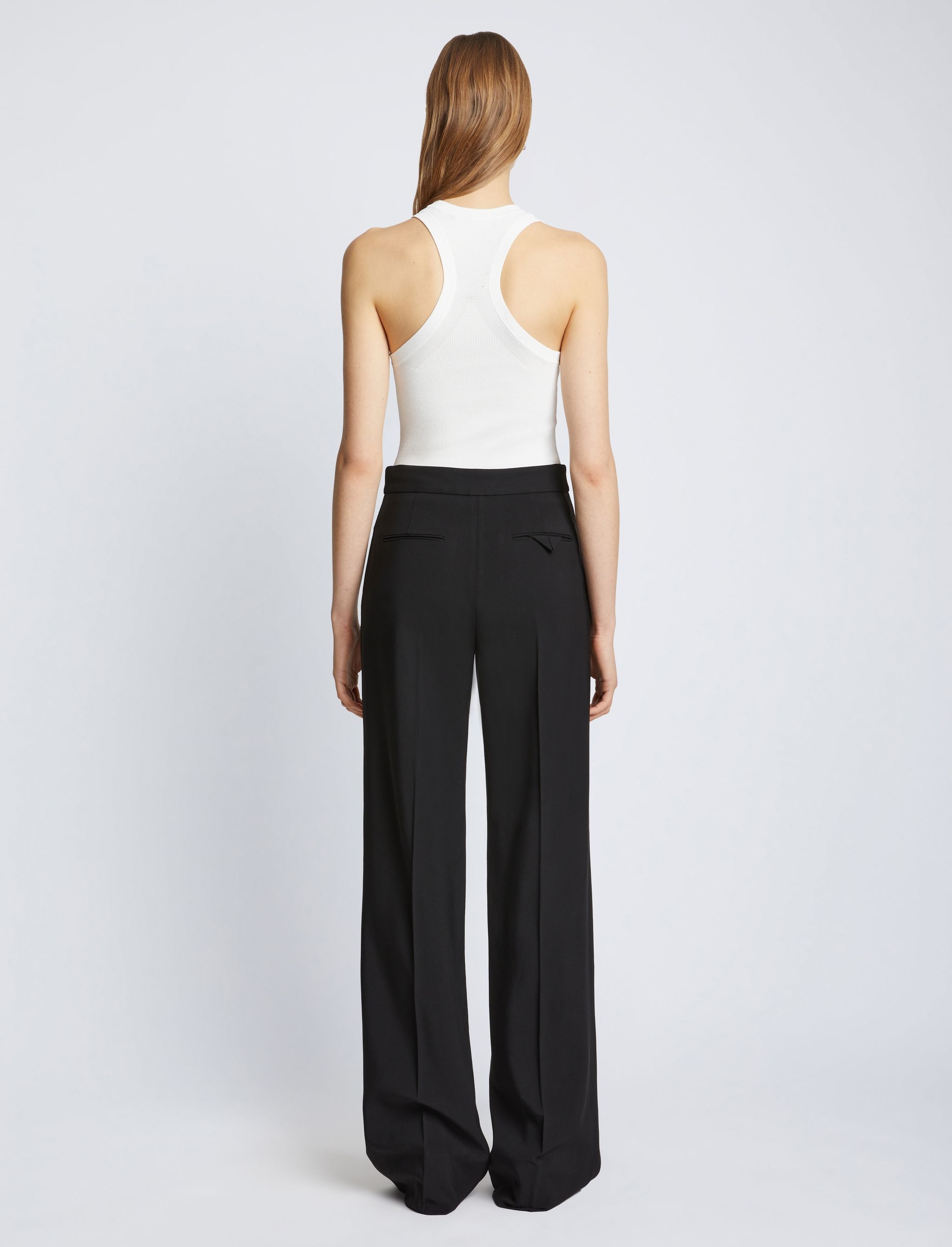 Viscose Suiting Pants - 4