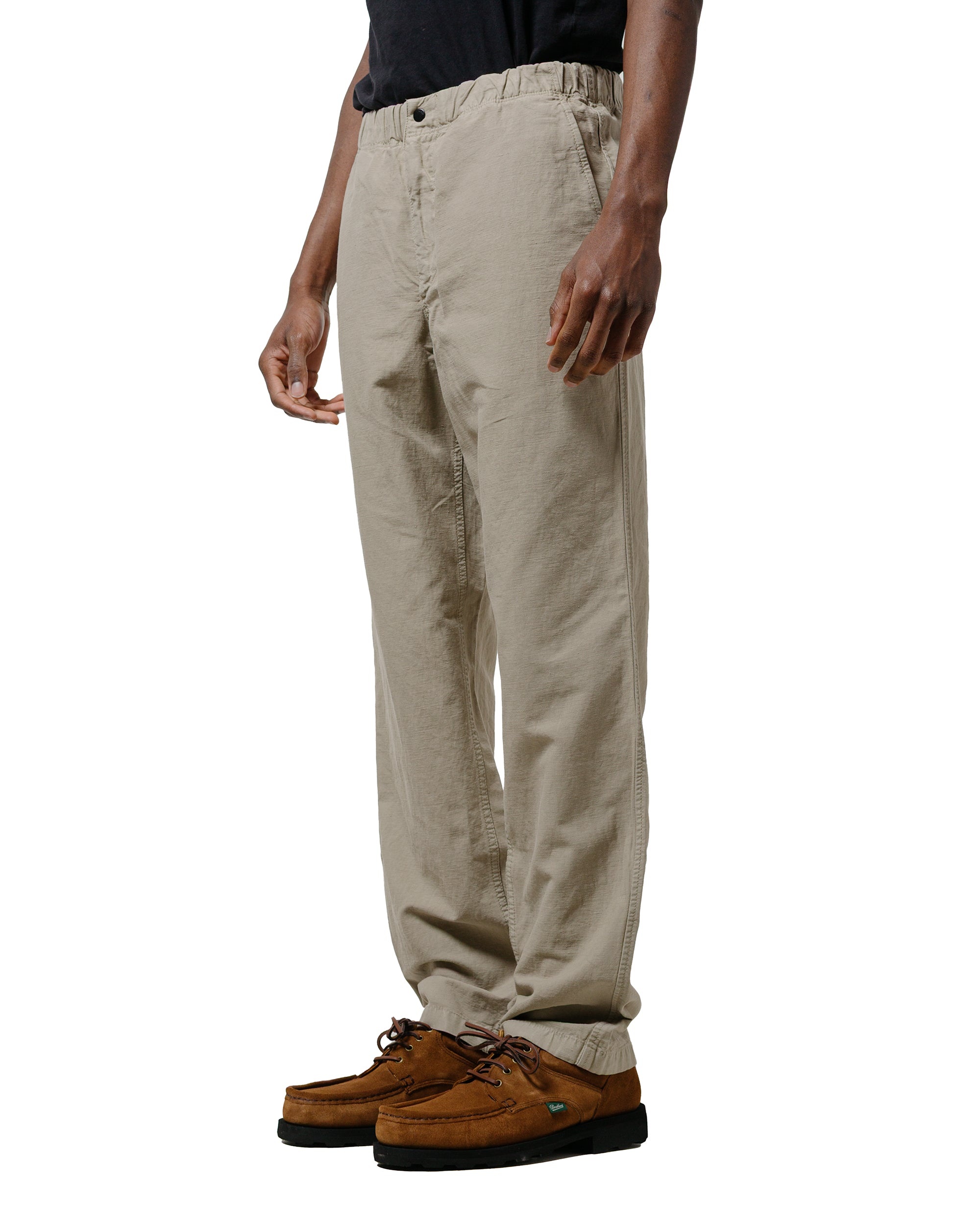 Ezra Relaxed Cotton Linen Trouser Clay - 2
