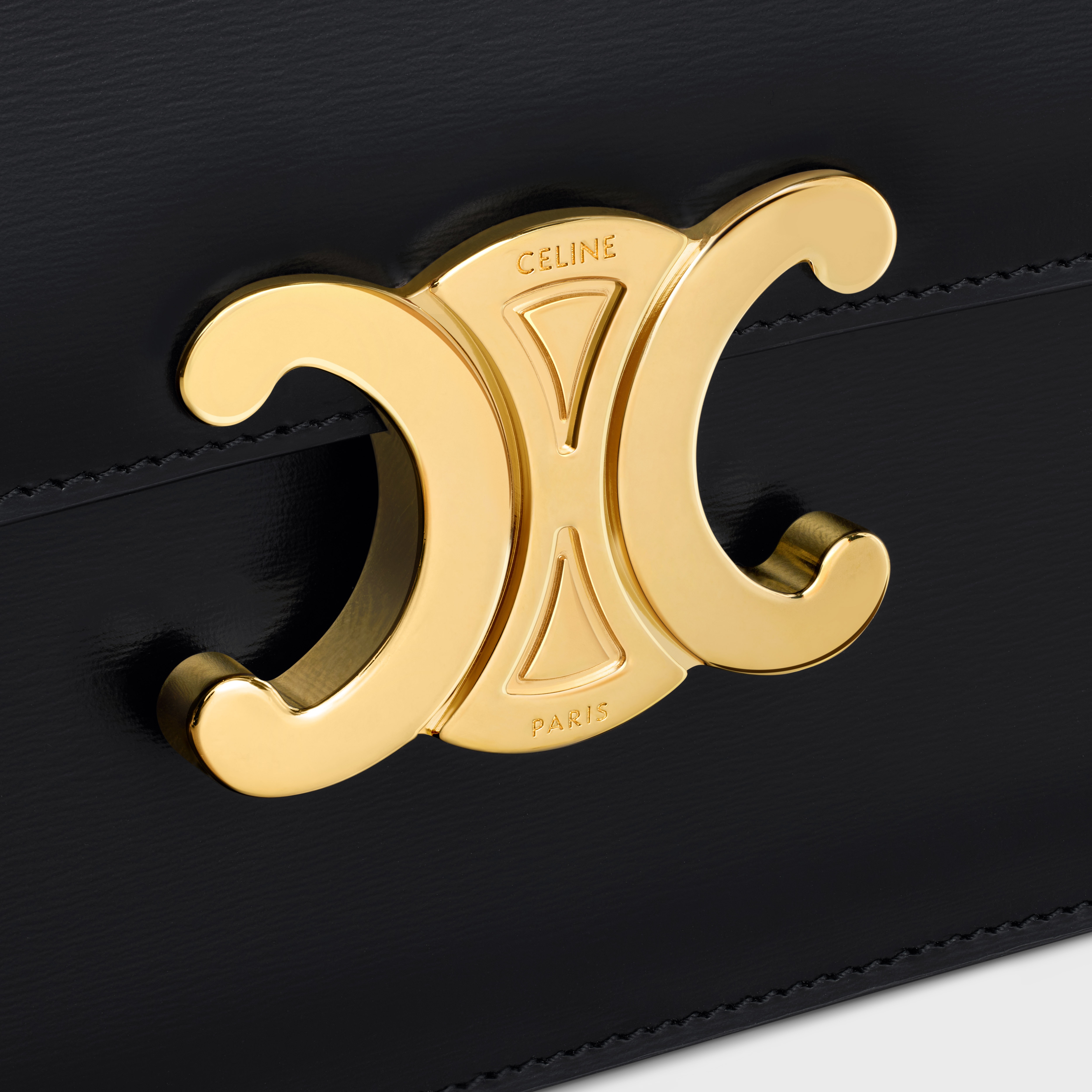 CLUTCH SOIR in SHINY CALFSKIN - 5