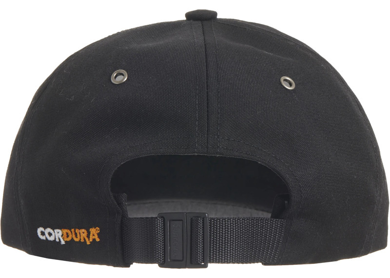 Supreme Supreme Cordura Teflon Label 6-Panel Black outlook