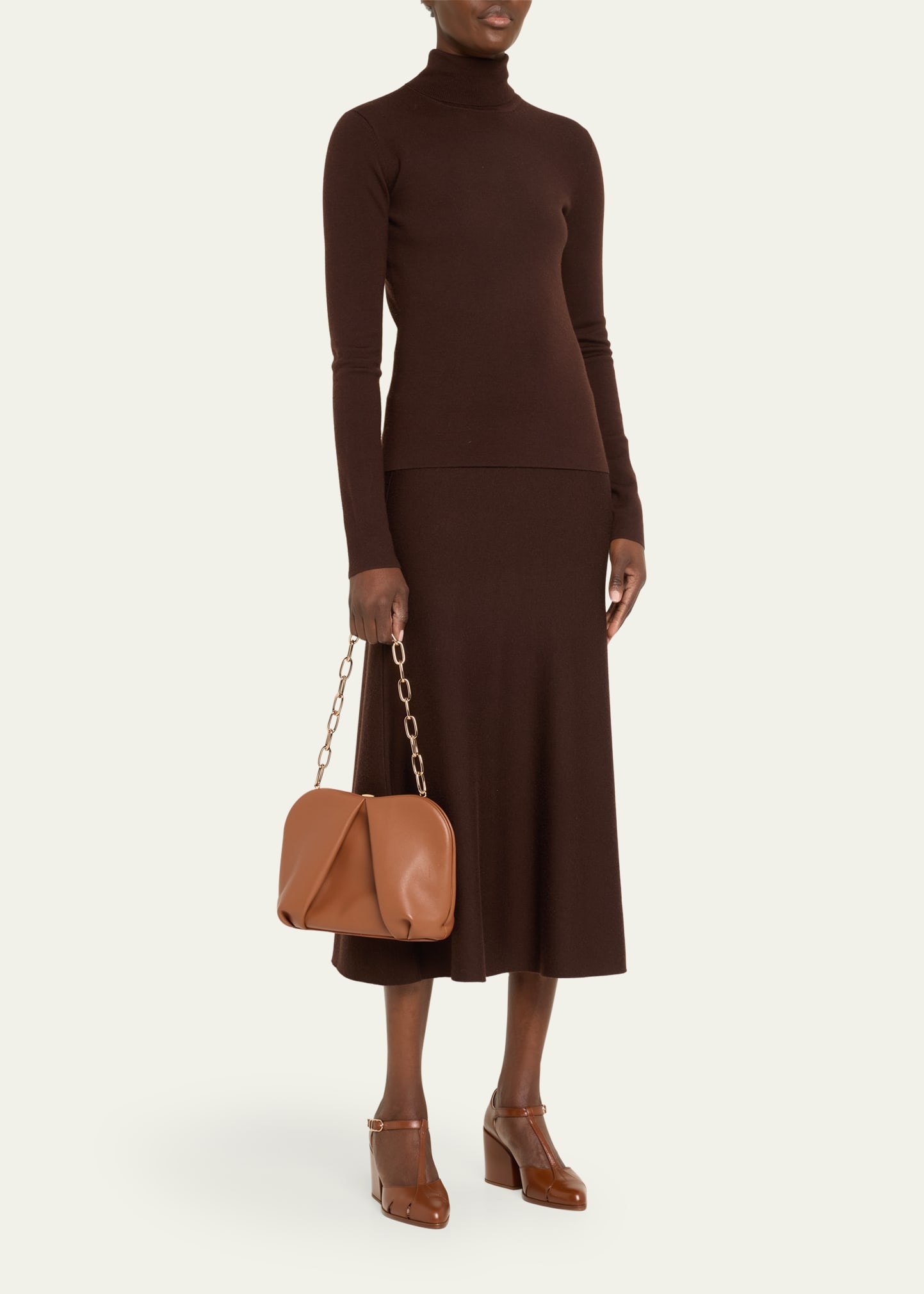 Taylor Leather Clutch Bag - 5