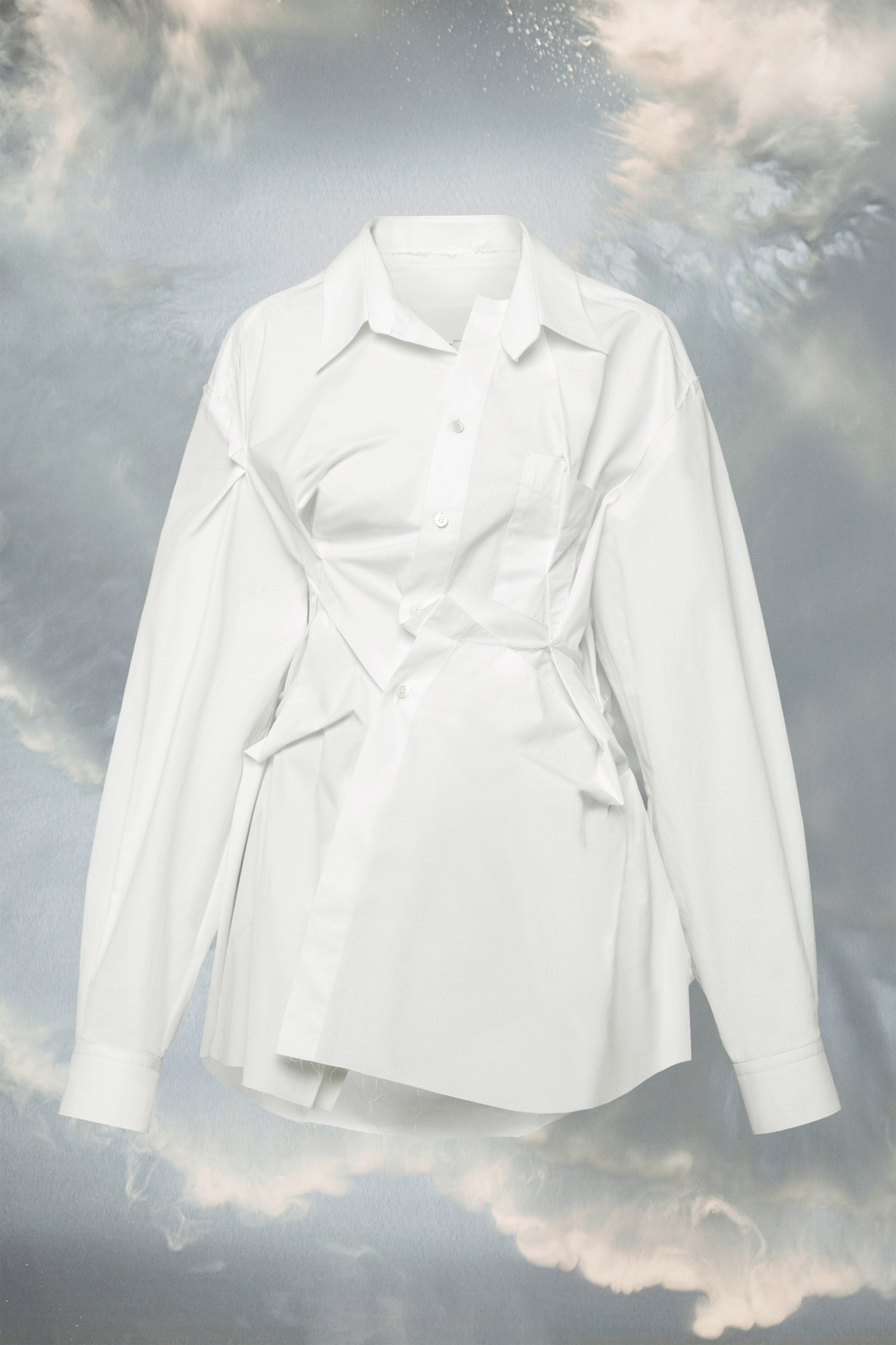 Raw cotton poplin shirt - 2