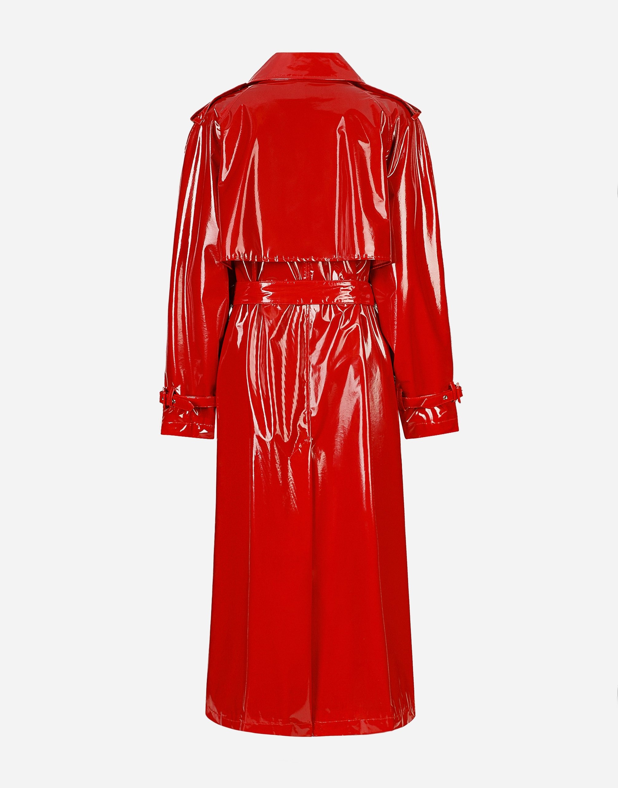 Patent leather trench coat - 2