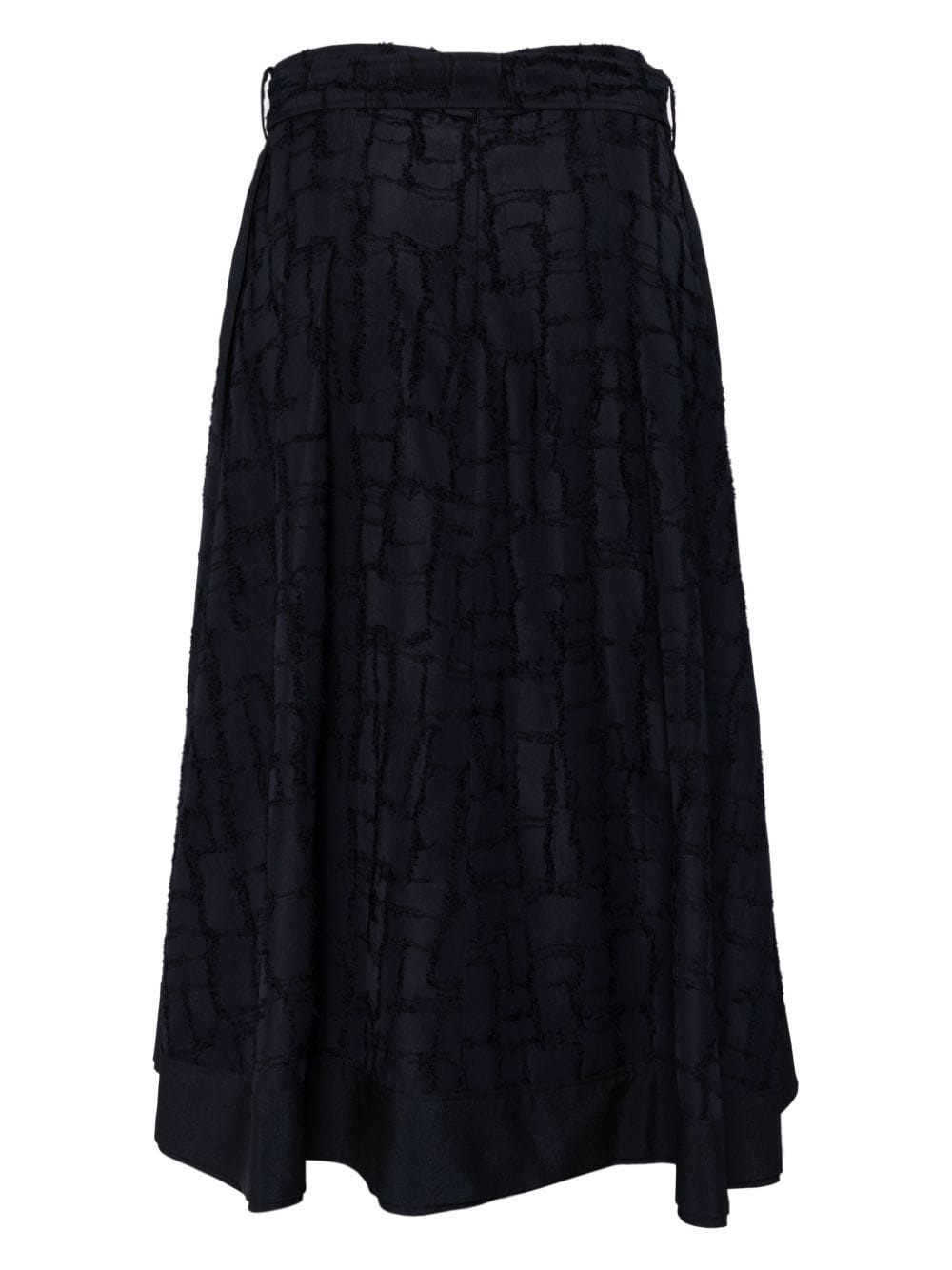 check pattern skirt - 2
