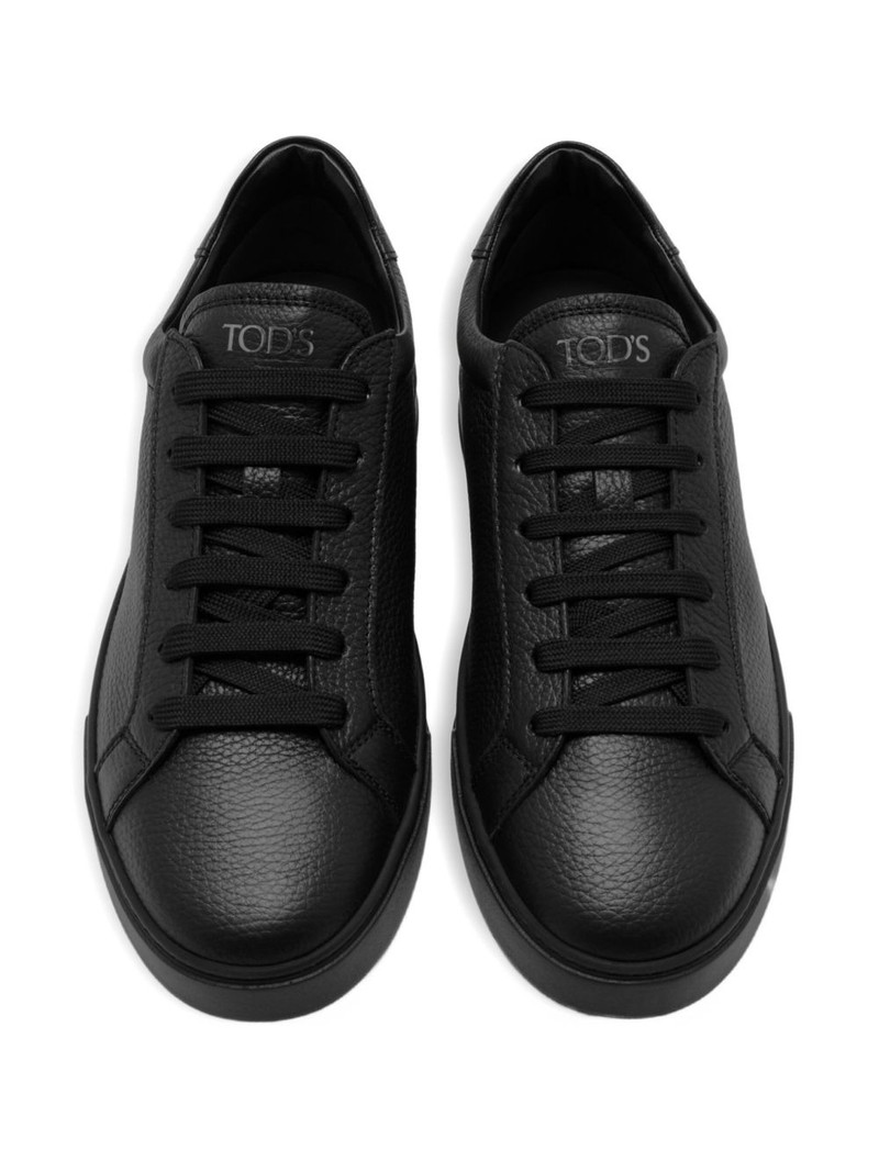 Tod's pebbled sneakers outlook