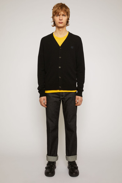 Acne Studios Cardigan sweater black outlook