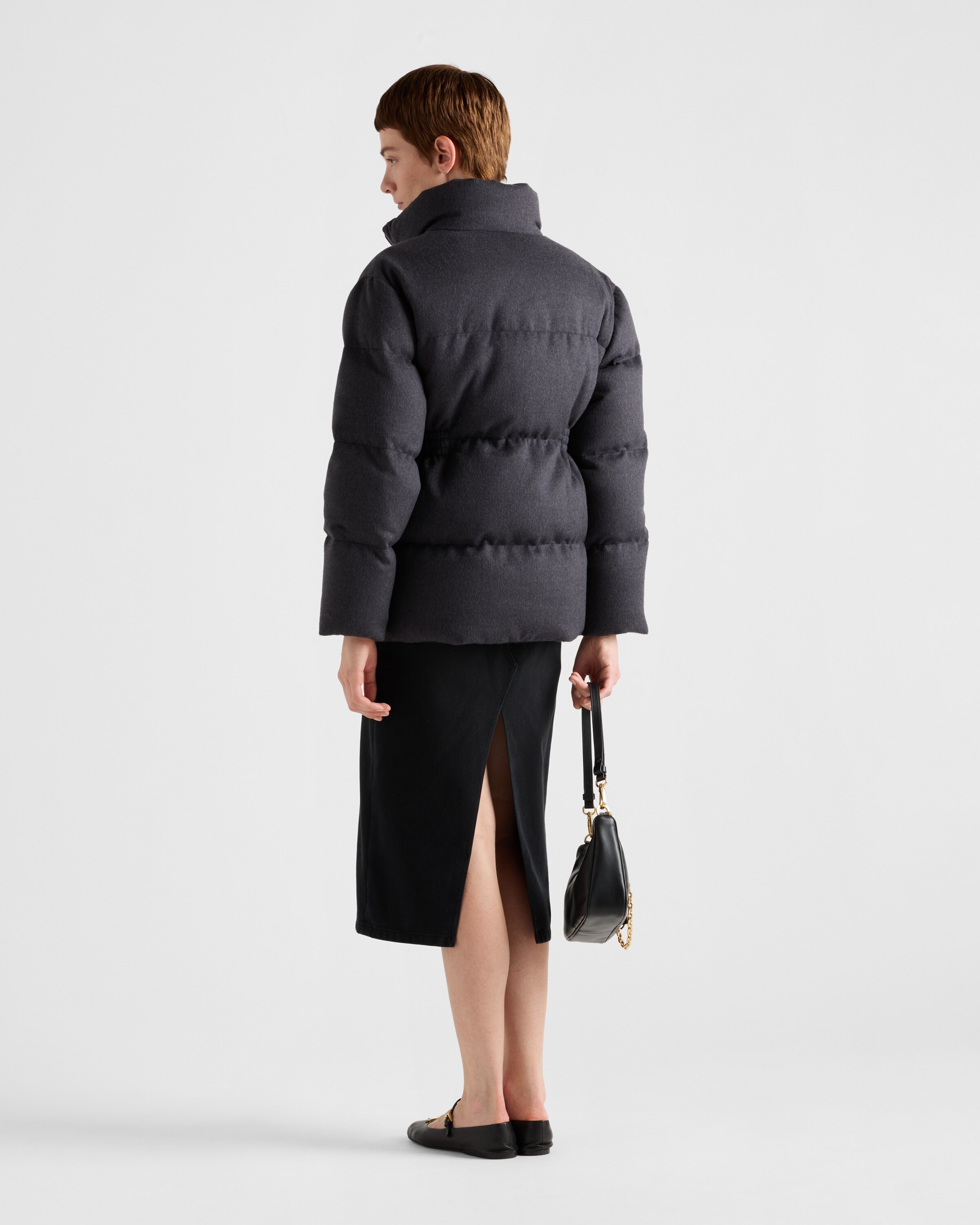 Flannel down jacket - 5