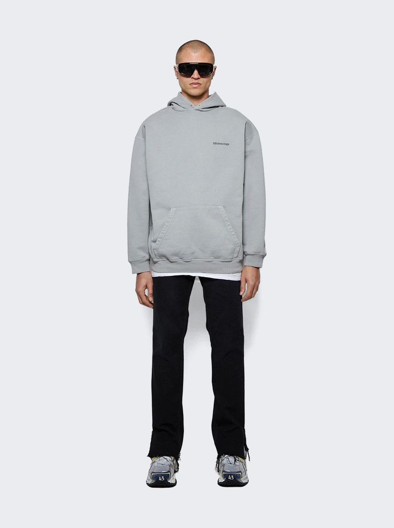 BALENCIAGA Balenciaga Corporate Logo Popover Hoody outlook