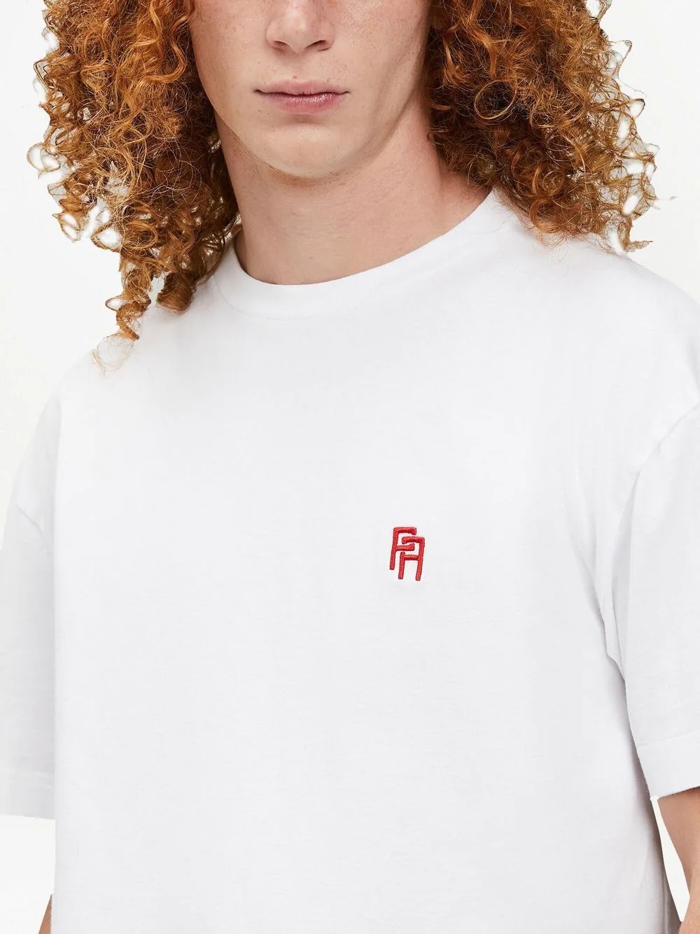 monogram-embroidered T-shirt - 5