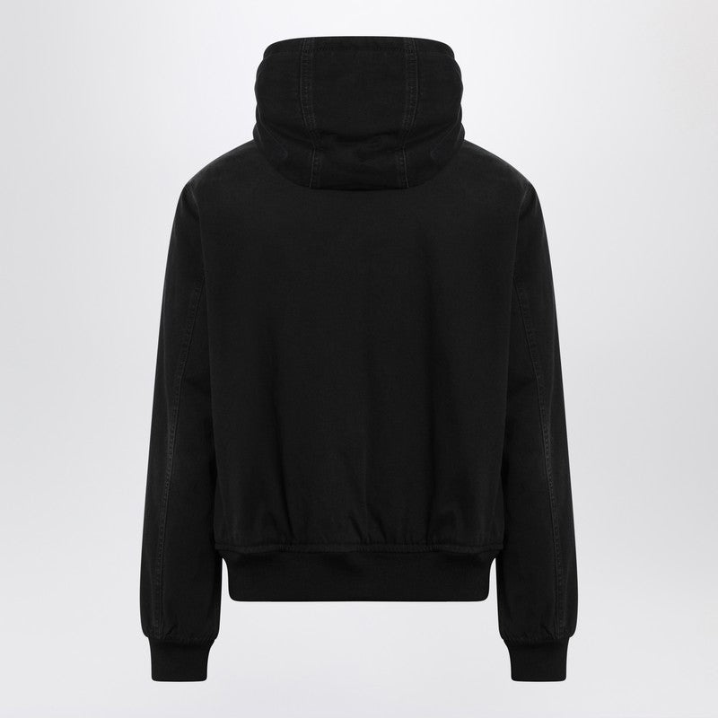 Prada Black Cotton Zipped Jacket Men - 2