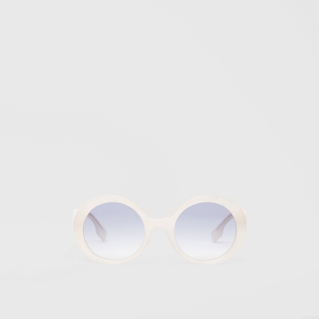 Oversized Round Frame Sunglasses - 1