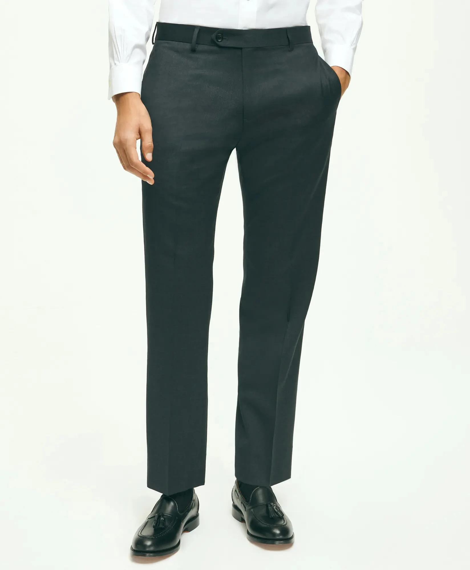 Traditional Fit Wool 1818 Dress Pants - 1