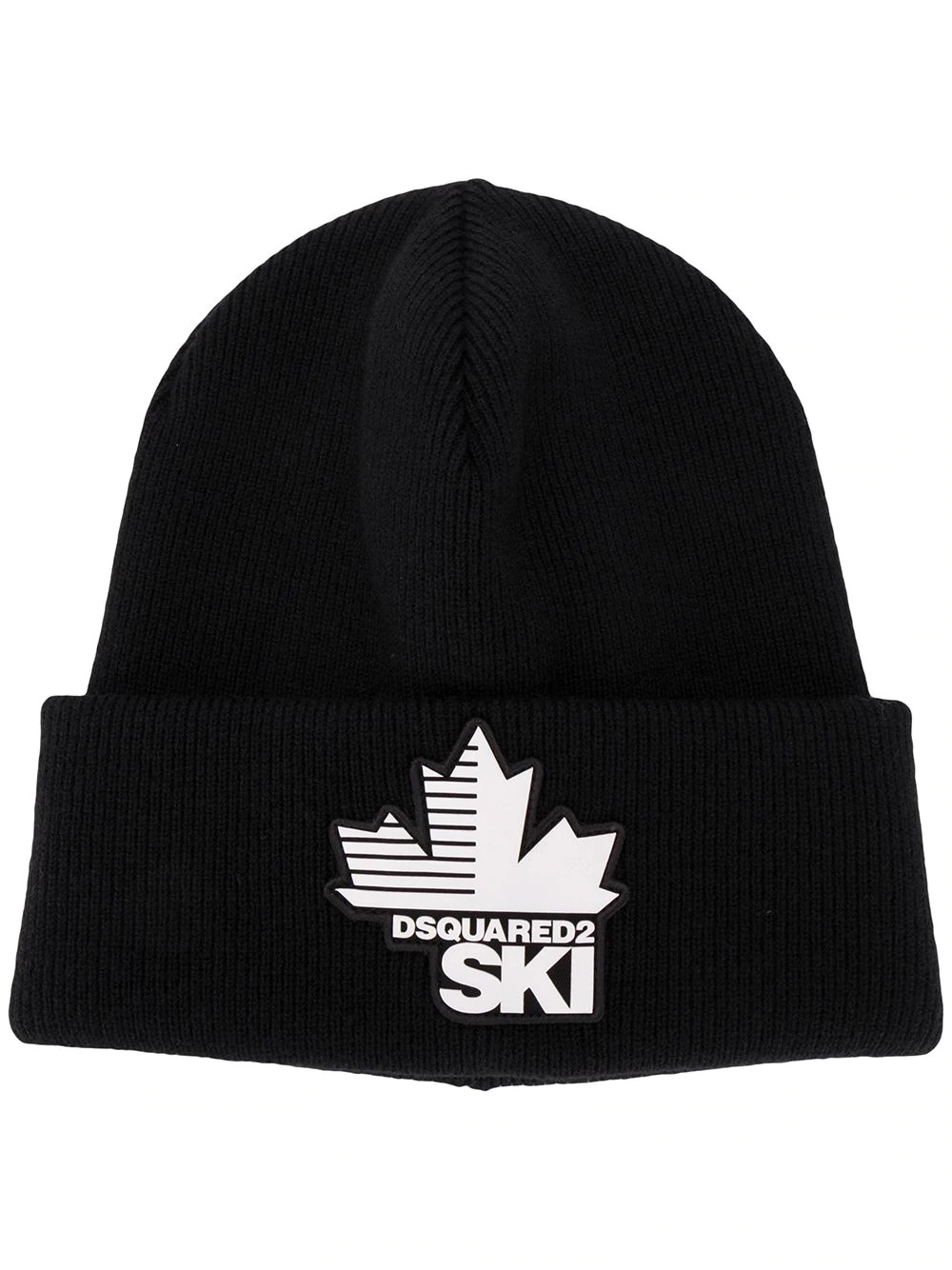 maple leaf ski beanie - 1