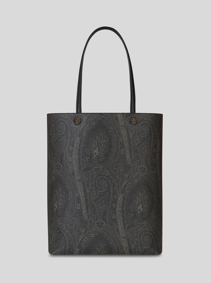 PAISLEY TOTE BAG WITH CLUTCH - 3