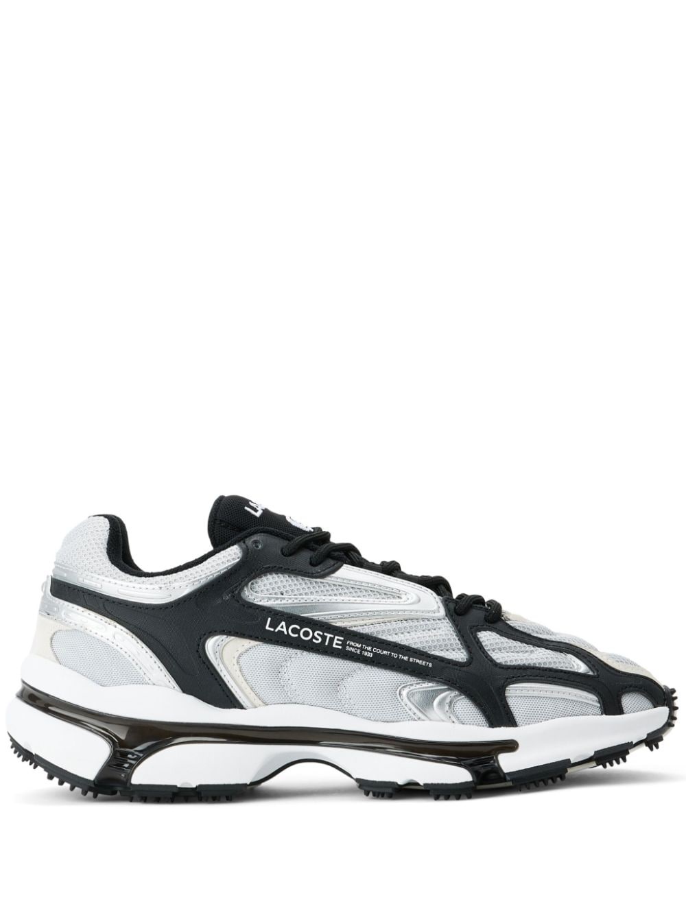 L003 panelled sneakers - 1