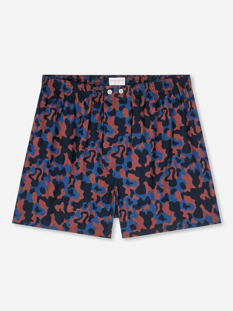 Men's Classic Fit Boxers Ledbury 55 Cotton Batiste Multi 1