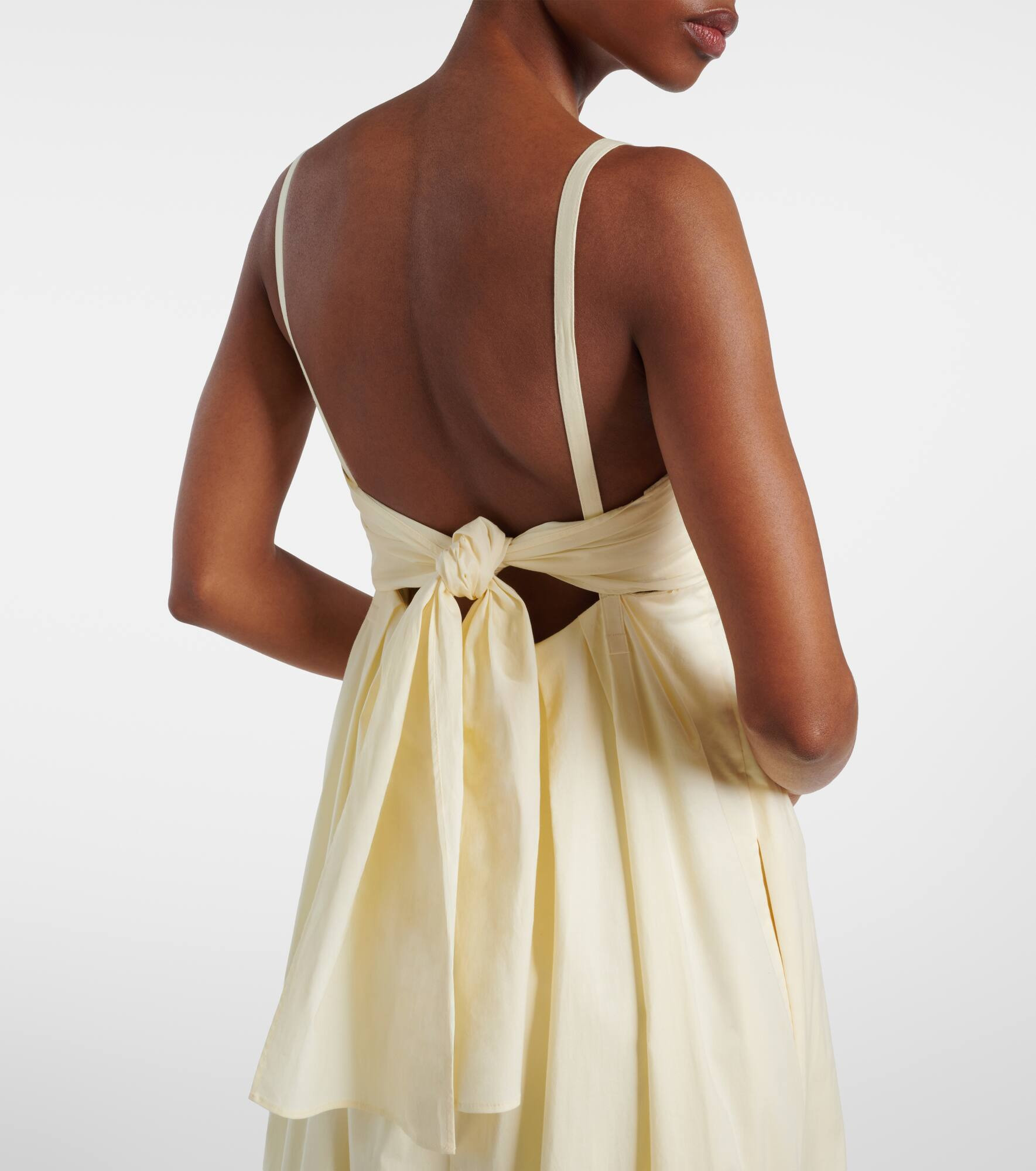 White Label Claudine poplin midi dress - 7