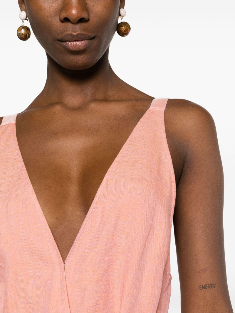 belted linen wrap dress 5