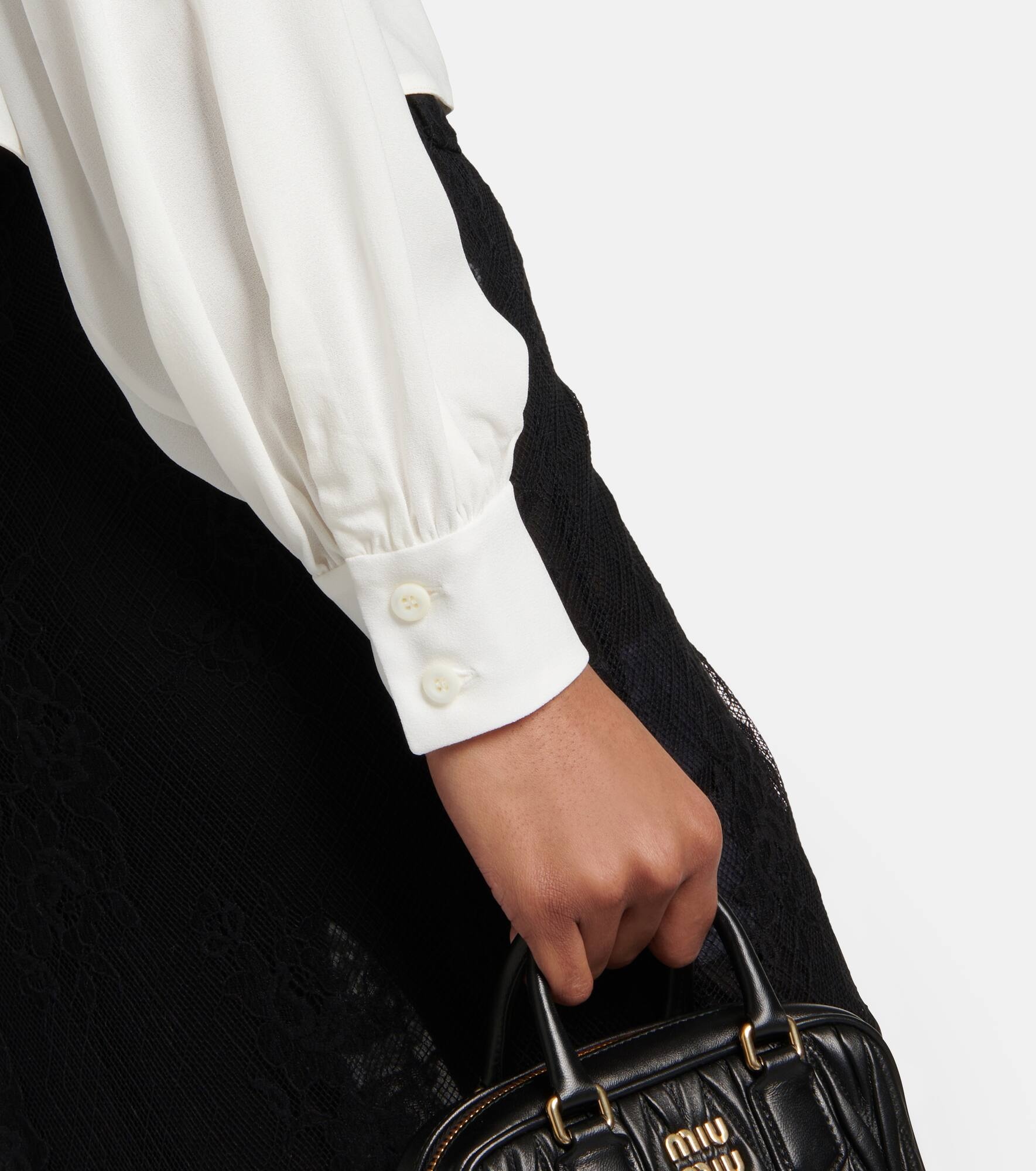 Sablé embroidered collar blouse - 5