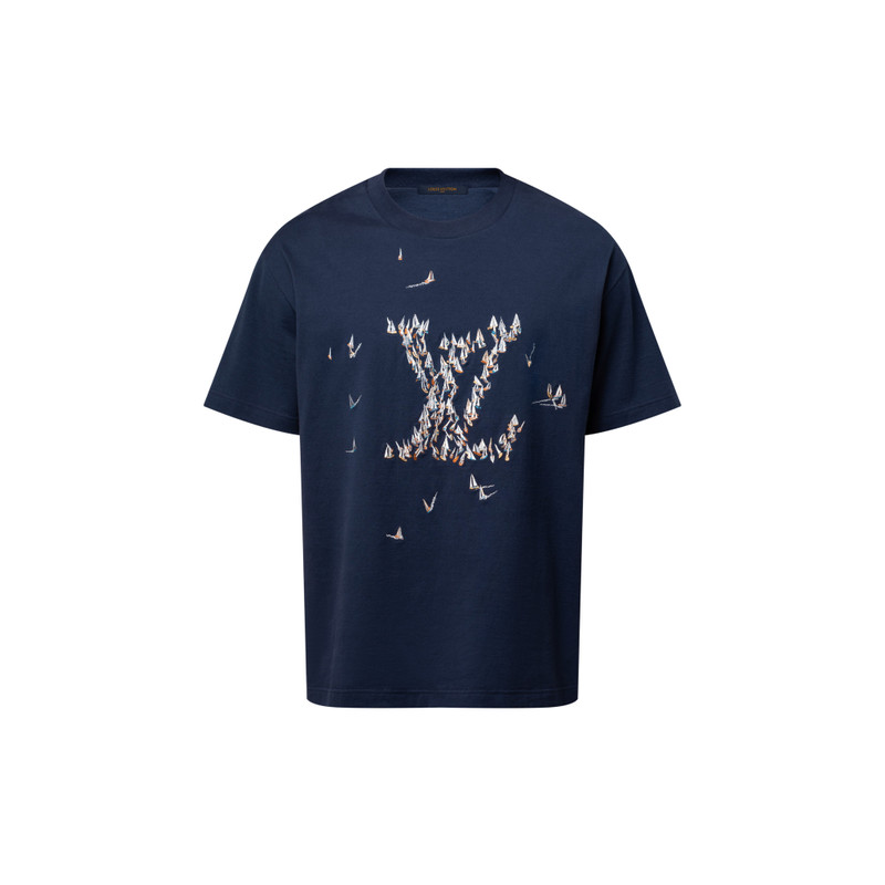 Embroidered Cotton T-Shirt 1